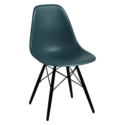 Vitra Eames DSW 43cm Side Chair Ocean / Black Maple